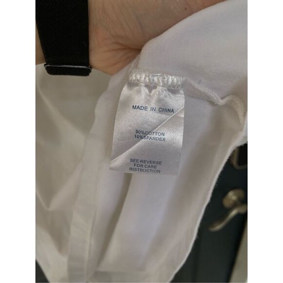 Tyler Boe Kari Puff Sleeve, White, Size Medium, MSRP $108 - Picture 10 of 15